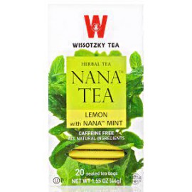 Tea Nana Lemon (20tea bags) 44gr WISSOTZKY