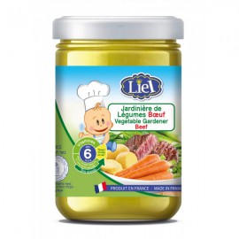 Baby food Jar Vegetables Beef 200gr LIEL