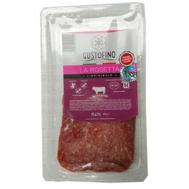 Salami Beef & Turkey La Rosetta Frozen 80gr GUSTOFINO