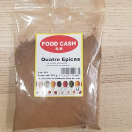 Spices - 4 Spices (Cinnamon-Clove-Nutmeg-Pepper) 100gr bag FOOD CASH