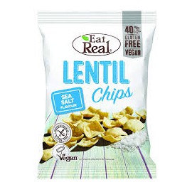 Chips Lentil Sea Salt 40gr EAT REAL