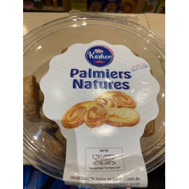 Biscuits palmiers nature 500gr Mr KOSHER