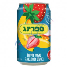 Soft drink strawberry 330ml SPRING