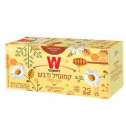 Tea Chamomile & Honey (20 Tea Bags) 30gr WISSOTZKY