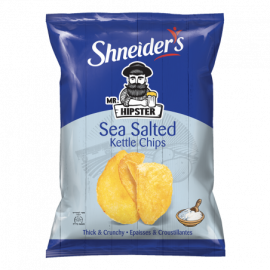 Chips Kettle Mr.Hipster sea salt 120gr SCHNEIDER'S