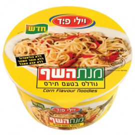 Instant meal corn flavor noodles WILLI FOOD 70g