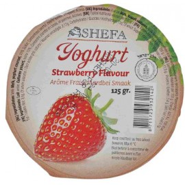 Yogurt Strawberry flavor 125gr SHEFA