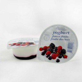 Yogurt Forest fruits flavor 125gr SHEFA