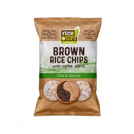 Rice brown chips CHIA & QUINOA 60gr RICE UP
