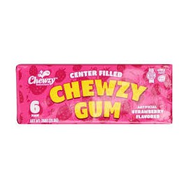 Chewing gum straw 21.5gr CHEWZY GUM