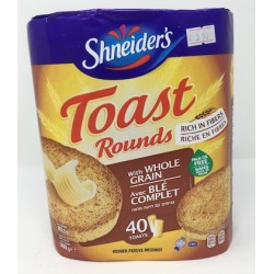 Toast Rounds Crispy 300gr SHNEIDERS