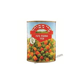 Green Peas & Carrots 560gr PRII MEVORAH